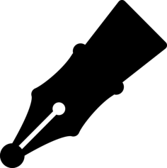 Quill Head Sketch Drawing Svg, Free Vectors File